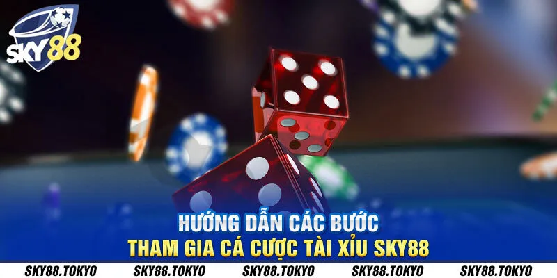 Hướng dẫn các bước tham gia cá cược tài xỉu Sky88