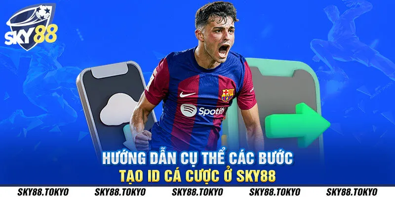 Hướng dẫn cụ thể các bước tạo ID cá cược ở Sky88